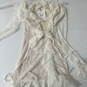 raga malak | Dresses | Raga Malak Haifa Dress Lace White